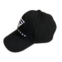 STAHLWERK Kappe Baseball Cap Merchandise Fanartikel schwarz mit weißem Stick