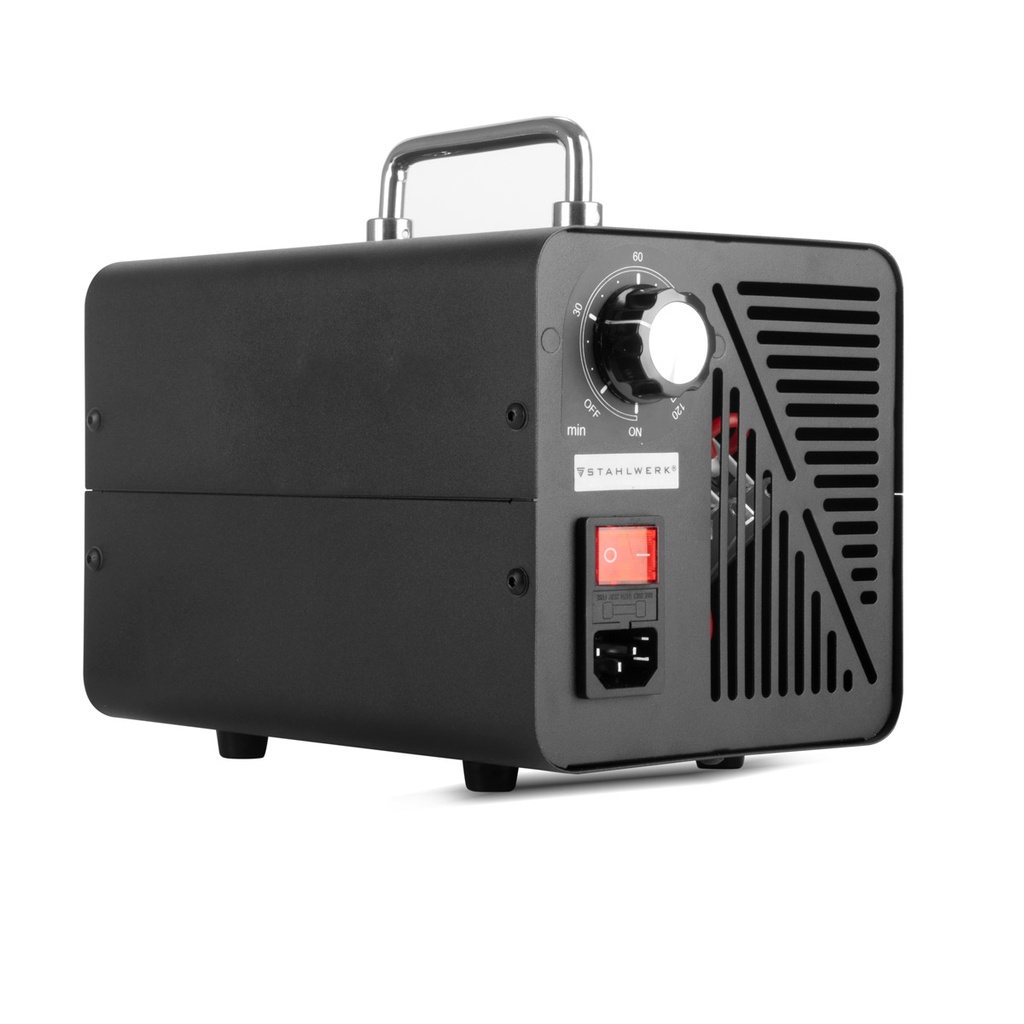 STAHLWERK Ozongenerator OG-40 ST mit 40 g/h, bis 200 qm, Timer-Funktion