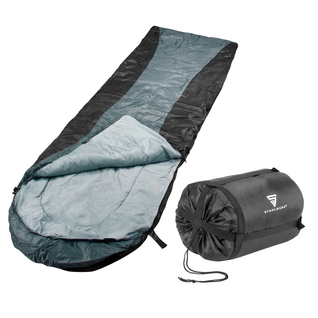 STAHLWERK Schlafsack -20°C Outdoorschlafsack Campingschlafsack Winterschlafsack