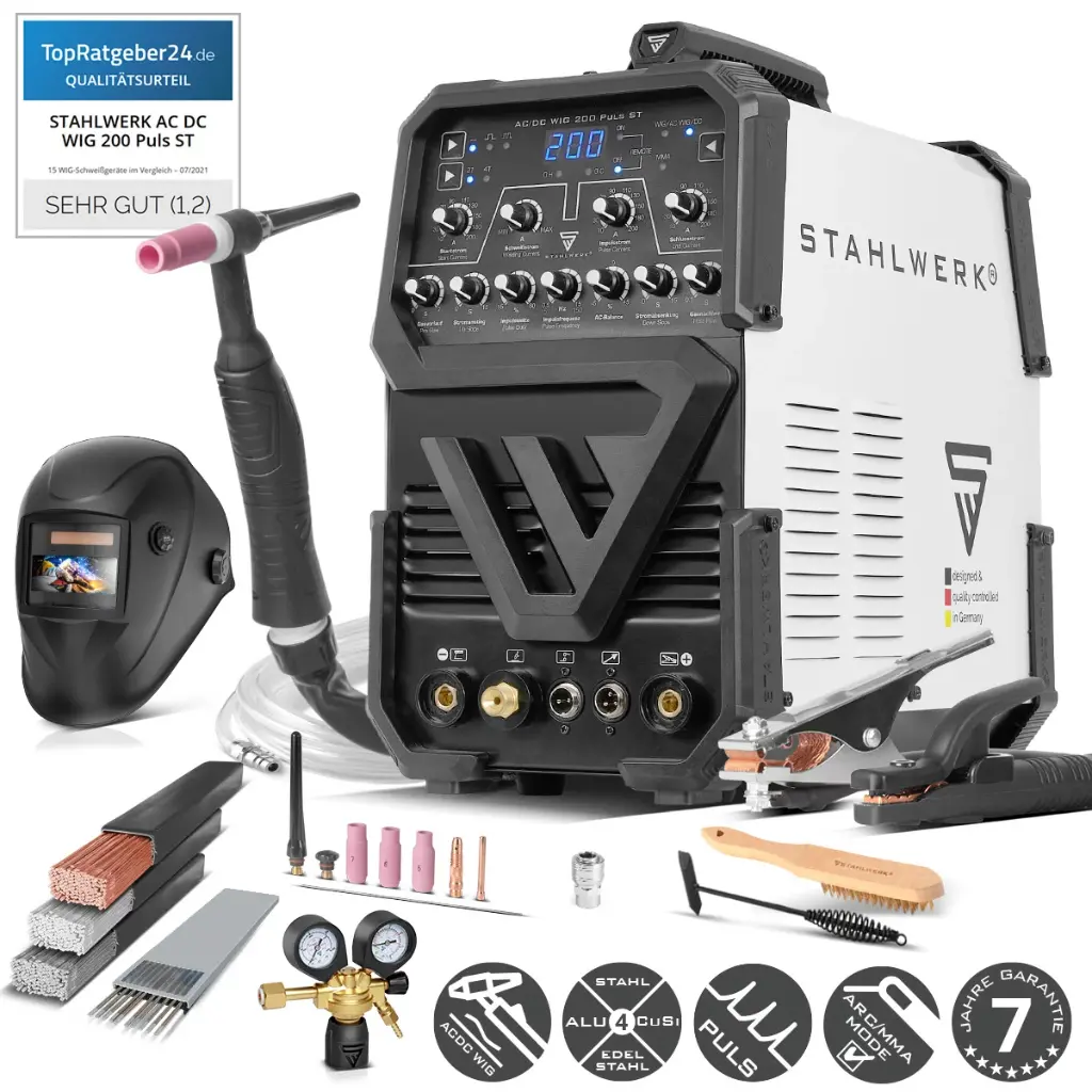 Schweißgerät AC/DC WIG 200 Puls ST IGBT / 200 A